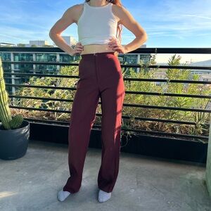 Vintage Burgundy Pants
